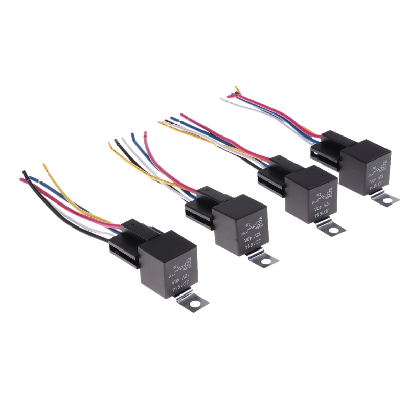 Leaschraolacháin Feithicleach 5 Wires Wire Harness DC 12V