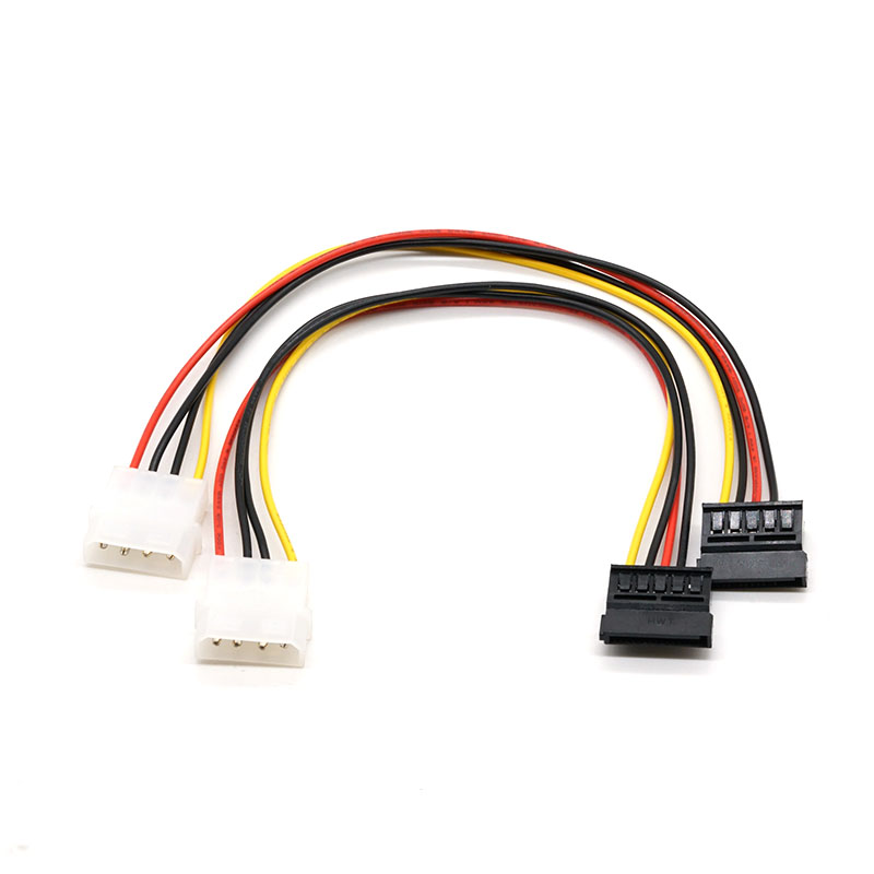 Molex 5.08 Chun cábla sata Cábla Diosca Crua Ríomhaireachta 18AWG 500mm